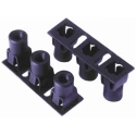 HellermannTyton Connectivity Rack Snap Fixing RS110 Series 854-40001 387-8159 854-40001 387-8159 - RACK SNAP KIT (BAG OF 10)