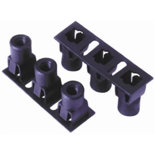 HellermannTyton Connectivity Rack Snap Fixing RS110 Series 854-40001 387-8159 854-40001 387-8159 - RACK SNAP KIT (BAG OF 10)