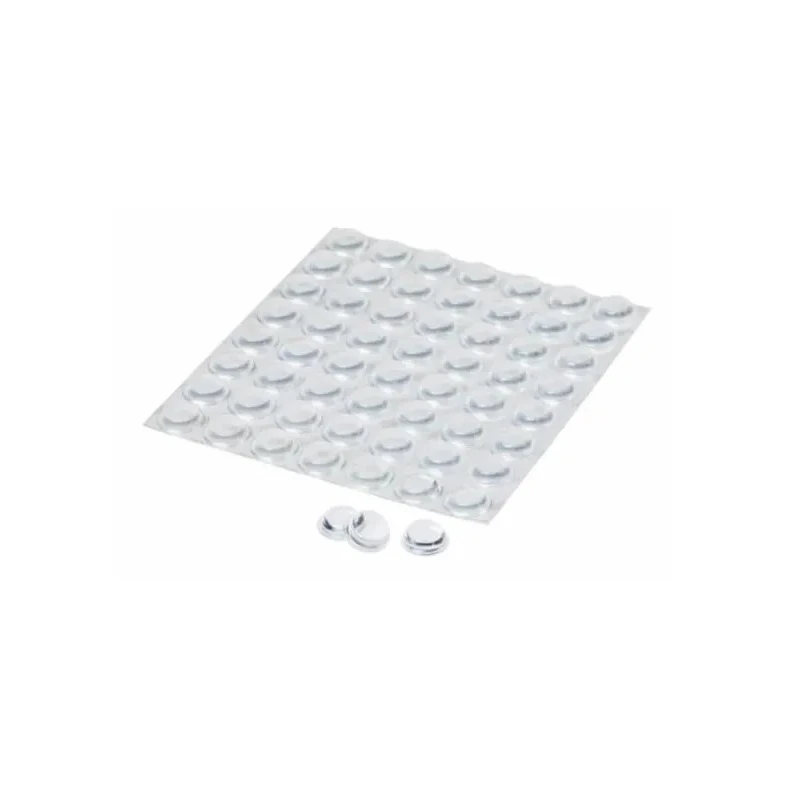 RS PRO Cylindrical Polyurethane Self-Adhesive Feet, 12.7 mm Diameter x 12.7 mm Width x 3.5 mm Length SJ5312