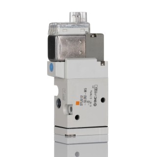 SMC Pneumatic Solenoid Valve 3/2 NC Single Solenoid Metric Port M5 24V DC 0.55W SYJ500 