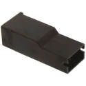 TE Connectivity Positive Lock .250 1 Way Polyamide Crimp Terminal Housing, Black 154719-0