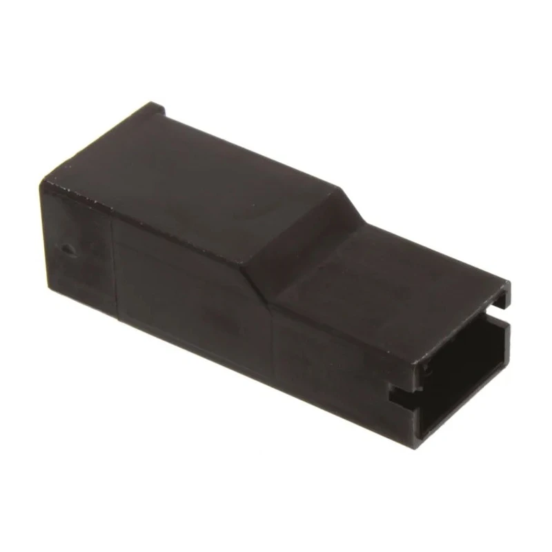 TE Connectivity Positive Lock .250 1 Way Polyamide Crimp Terminal Housing, Black 154719-0