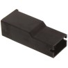 TE Connectivity Positive Lock .250 1 Way Polyamide Crimp Terminal Housing, Black 154719-0