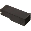TE Connectivity Positive Lock .250 1 Way Polyamide Crimp Terminal Housing, Black 154719-0