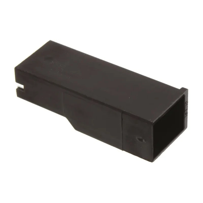 TE Connectivity Positive Lock .250 1 Way Polyamide Crimp Terminal Housing, Black 154719-0