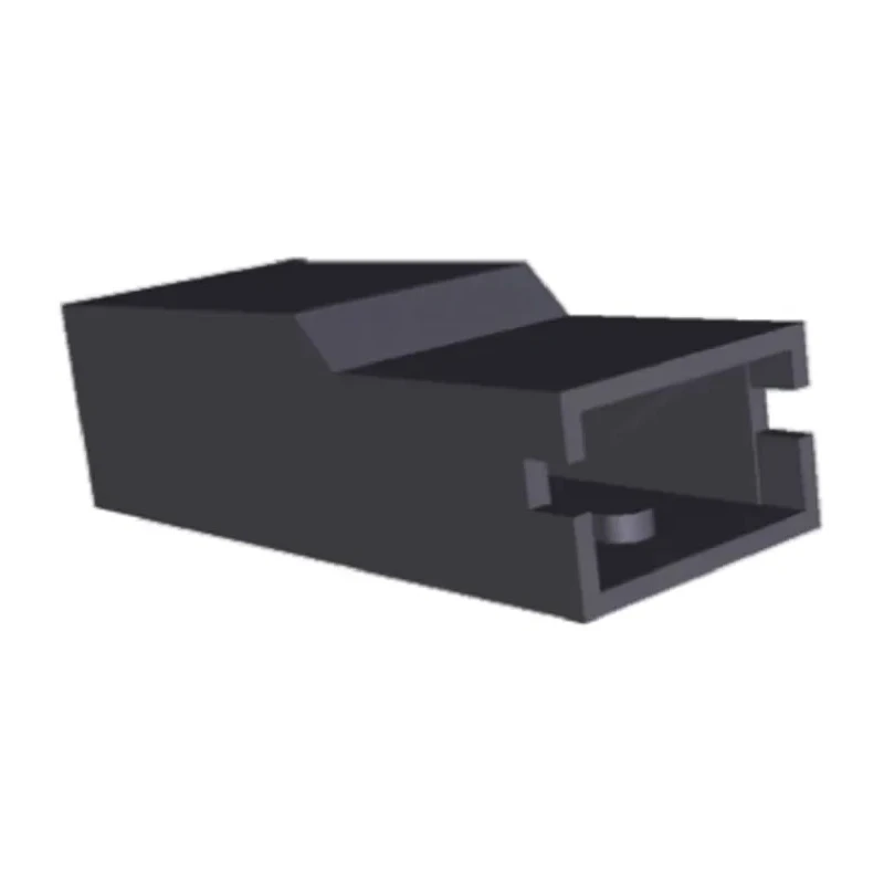 TE Connectivity Positive Lock .250 Mk II 1 Way Nylon Crimp Terminal Housing, Black 341300-9