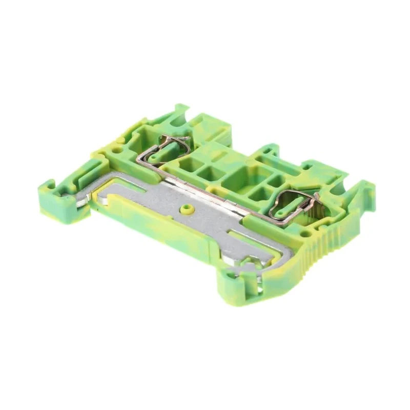 Phoenix Contact DIN Rail Terminal Block ST 2.5-PE Series 1-Level Spring Cage 800V, 52A Current 3031238