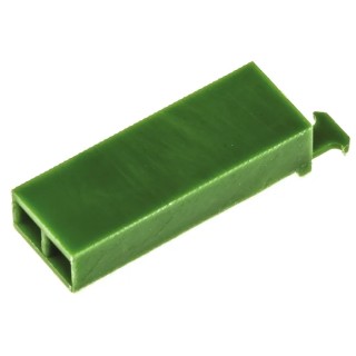 TE Connectivity AMPMODU MOD IV Female Connector Housing, 2.54 mm Pitch, 2 Way, 1 Row Straight 925369-2