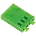 TE Connectivity AMPMODU MOD IV Female Connector Housing 2.54 mm Pitch 4 Way 1 Row Straight 925369-4
