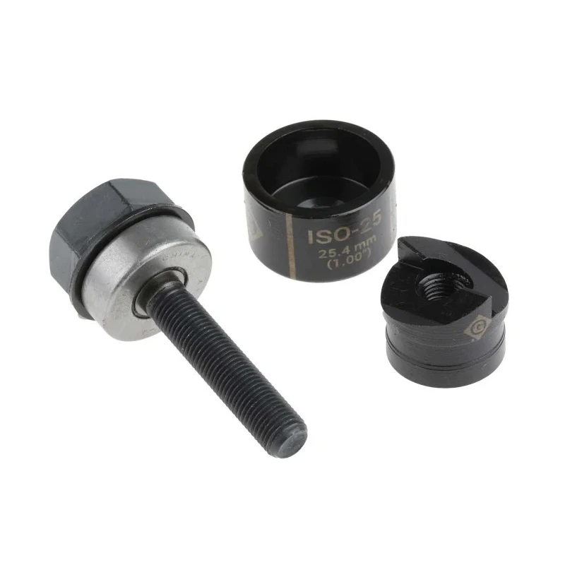 Greenlee Punch & Die Set, Circular Hole Size 25.4 mm, Hand Operation, ISO Standard 50351788
