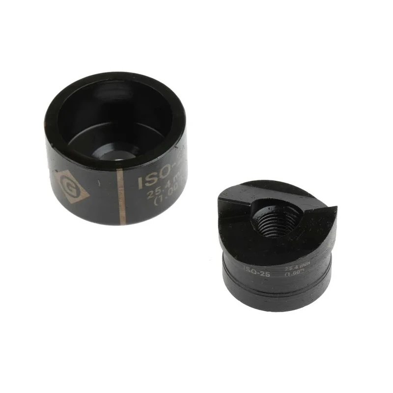 Greenlee Punch & Die Set, Circular Hole Size 25.4 mm, Hand Operation, ISO Standard 50351788