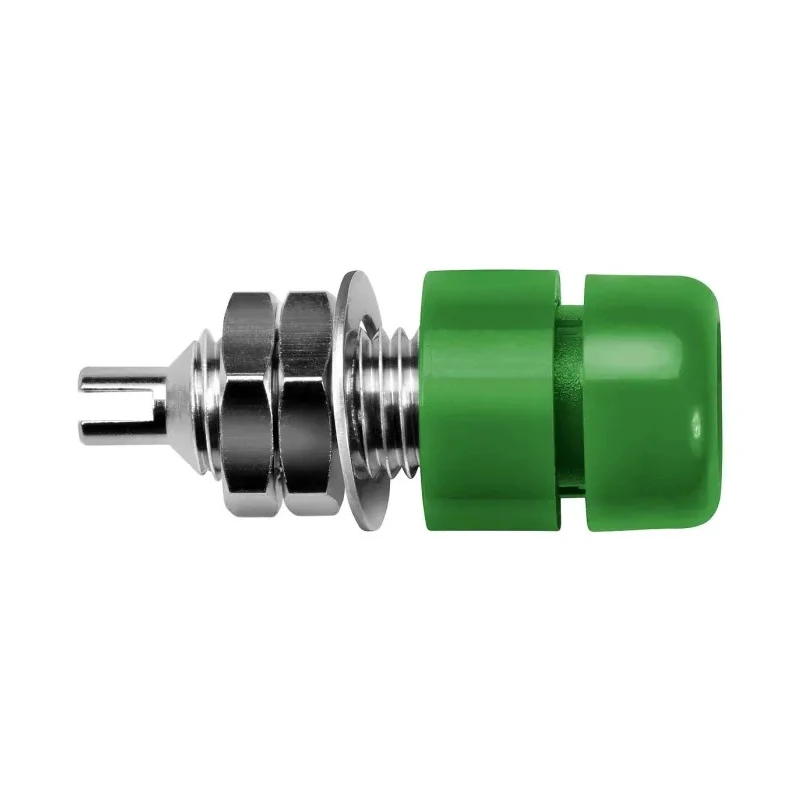 Schutzinger Green Female Banana Socket 4 mm Connector Solder Termination 20A IBU 401/GN