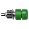 Schutzinger Green Female Banana Socket 4 mm Connector Solder Termination 20A IBU 401/GN