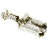 TE Connectivity Positive Lock Black Uninsulated Female Spade Connector Crimp 6.35 x 0.81 mm Tab Size 341002-6