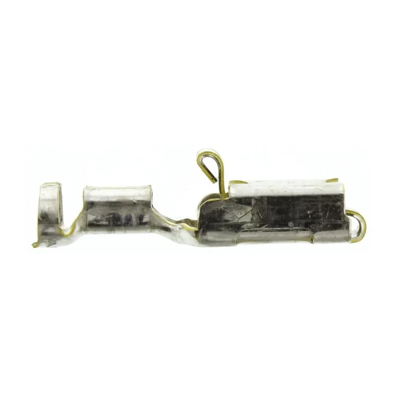 TE Connectivity Positive Lock Black Uninsulated Female Spade Connector Crimp 6.35 x 0.81 mm Tab Size 341002-6