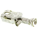 TE Connectivity Positive Lock Black Uninsulated Female Spade Connector Crimp 6.35 x 0.81 mm Tab Size 341002-6