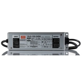 MEAN WELL  IP67 1 Output LED Driver 24V 150W 900mA DALI