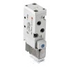 SMC Pneumatic Solenoid Valve 5/2 Solenoid/Spring, Metric M5 Port, 24V DC, 0.7 MPa Max Pressure SYJ5000