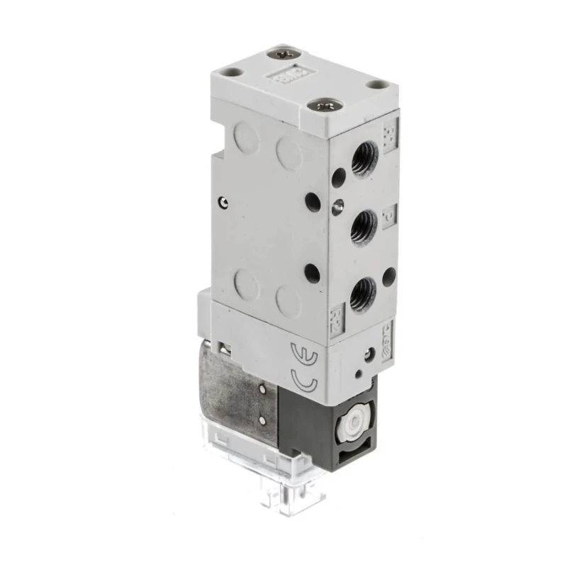 SMC Pneumatic Solenoid Valve 5/2 Solenoid/Spring, Metric M5 Port, 24V DC, 0.7 MPa Max Pressure SYJ5000