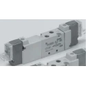 SMC Pneumatic Solenoid Valve 5/2 Solenoid Metric 24V DC Die Cast Aluminium Body SYJ5000 
