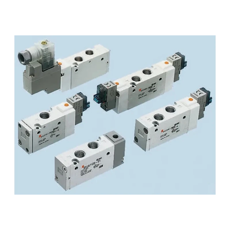 SMC SS5YJ7 Series 6 Station G Thread Base Mount Manifold Die Cast Aluminium for Air 