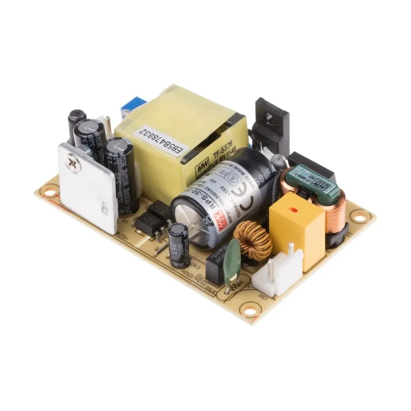 MEAN WELL RPS-30-15 Switching Power Supply 15V DC 30W 2A Output PCB Mount RPS-30-15