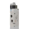 SMC Pneumatic Solenoid Valve 5/2 Solenoid/Spring G 1/8 Port 24V DC Die Cast Aluminium Body SYJ7000