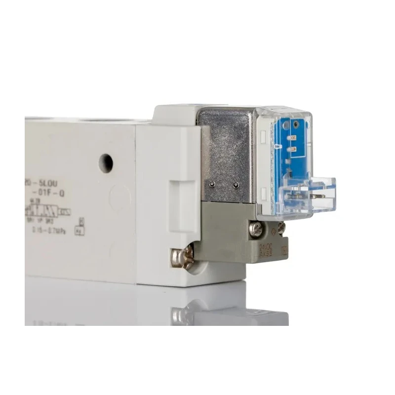 SMC Pneumatic Solenoid Valve 5/2 Solenoid/Spring G 1/8 Port 24V DC Die Cast Aluminium Body SYJ7000