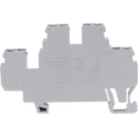 WAGO 870 Series Terminal Block Grey, 2-Level, Cage Clamp, 2.5mm², 500V, 24A Current 870-501