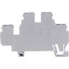 WAGO 870 Series Terminal Block Grey, 2-Level, Cage Clamp, 2.5mm², 500V, 24A Current 870-501