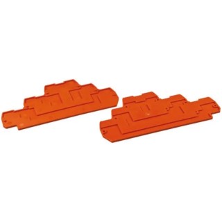 WAGO End & Intermediate Plate Accessory for 870 Series Triple Level Terminal Blocks 870-569
