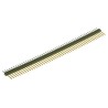 TE Connectivity AMPMODU MOD II Series Straight Through Hole Pin Header 50 Contacts 2.54 mm Pitch 1 Row Unshrouded 5-825433-0