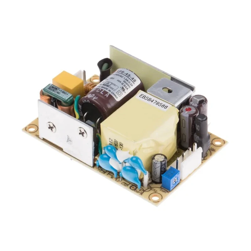 MEAN WELL Switching Power Supply 48V DC 45W PCB Mount 80-264V AC Input RPS-45-48