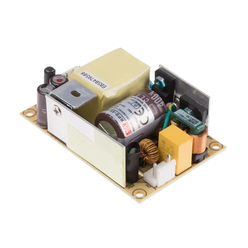MEAN WELL Switching Power Supply 48V DC 45W PCB Mount 80-264V AC Input RPS-45-48