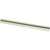 TE Connectivity AMPMODU MOD II Series Right Angle Through Hole Pin Header 50 Contacts 2.54 mm Pitch 1 Row 5-825437-0
