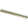 TE Connectivity AMPMODU MOD II Series Right Angle Through Hole Pin Header, 100 Contacts, 2.54 mm Pitch, 2 Row, 3A 5-825457-0