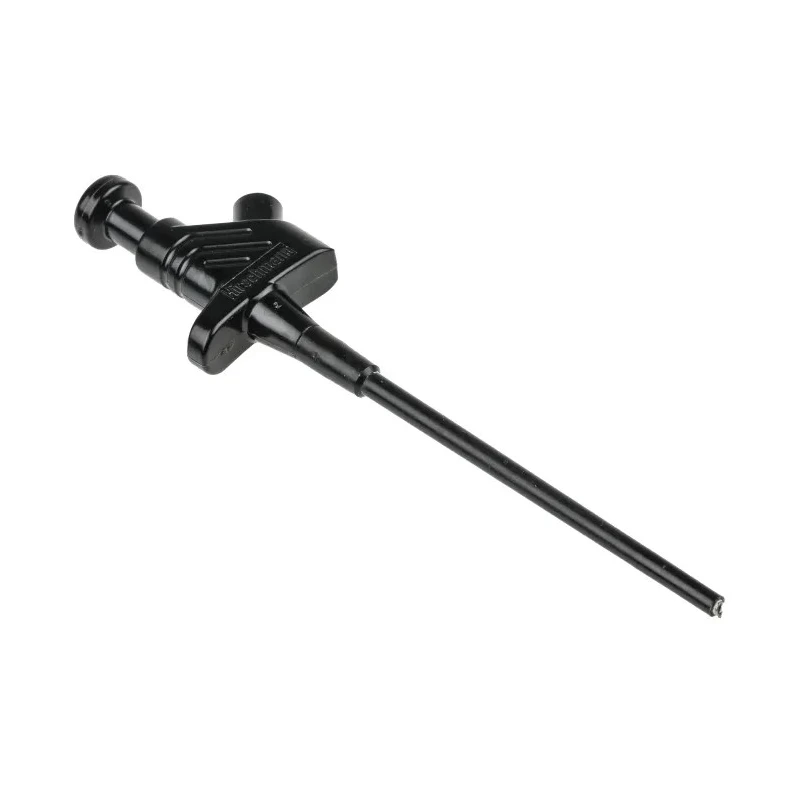 Hirschmann Test & Measurement Black Grabber Clip 3 mm Tip 60V dc 5A 4 mm Socket 930113100