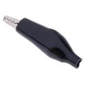 Orbitec Black Crocodile Clip Insulated Vinyl Material 6mm Jaw Opening 63-26606E PKTS.OF 10