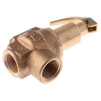 Nabic Valve Safety Products 4 bar Pressure Relief Valve Bronze Body Threaded Inlet 1/2 in Outlet 1/2 in BSP N-542-015 4 BAR