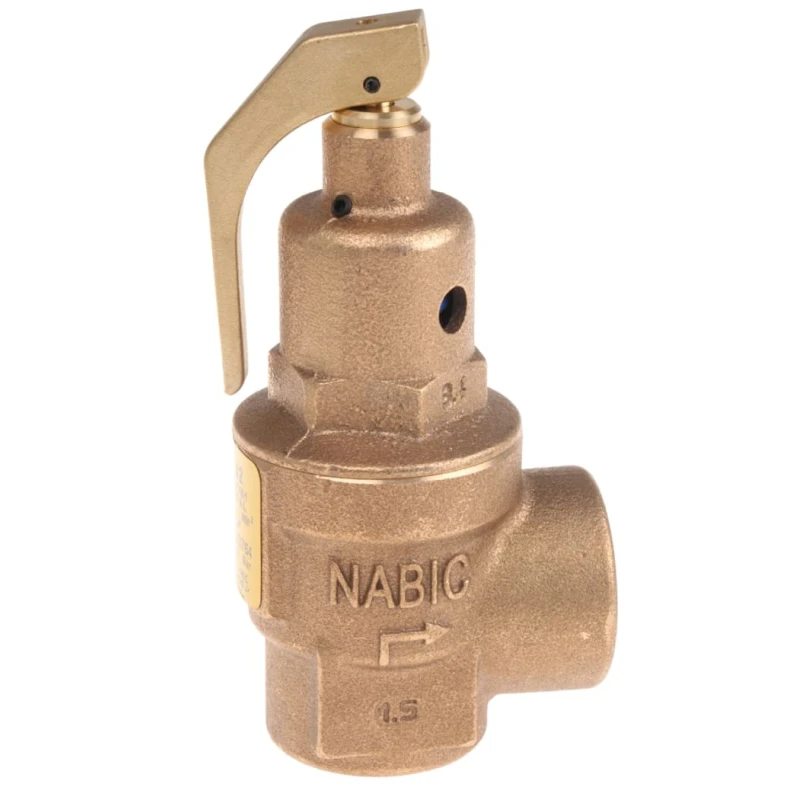 Nabic Valve Safety Products Pressure Relief Valve 5 Bar 1 in BSP Threaded N-542-025 5 BAR