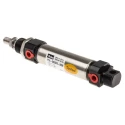 Parker 50 mm Pneumatic Piston Rod Cylinder Double Acting Both Ends Tapped Stainless Steel Body ISO 6432 P1A-S025DS-0050