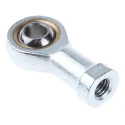 Parker M8 Female Galvanised Steel Piston Rod Ball Joint, 8mm Bore Metric P1A-4HRS
