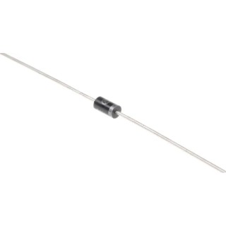 onsemi Silicon Junction Switching Diode, 1 A, 50 V, Through Hole, 2-Pin DO-41 1N4001G