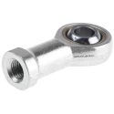 Parker M10 x 1.25 Female Galvanised Steel Piston Rod Ball Joint, 10mm Bore Metric P1A-4JRS