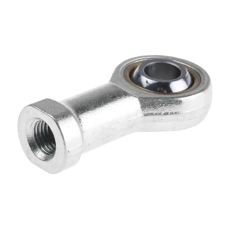 Parker M10 x 1.25 Female Galvanised Steel Piston Rod Ball Joint, 10mm Bore Metric P1A-4JRS