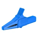 Staubli Blue Crocodile Clip Brass Contact Insulated 32A Jaw Opening 20mm 66.9755-23
