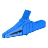 Staubli Blue Crocodile Clip Brass Contact Insulated 32A Jaw Opening 20mm 66.9755-23