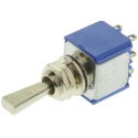 APEM Toggle Switch Panel Mount On-Off-On DPST Solder Terminal 30V DC 250V AC 5647A9