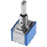 APEM Toggle Switch Panel Mount On-Off-On 3PDT 4A Solder Terminal 30 V dc 250 V ac 5659A9