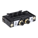 Parker Pneumatic Solenoid Valve Pilot G 1/8 Port Push-in Threaded 5-Port 10 bar PVL-B122606